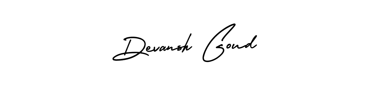 Best and Professional Signature Style for Devansh Goud. AmerikaSignatureDemo-Regular Best Signature Style Collection. Devansh Goud signature style 3 images and pictures png