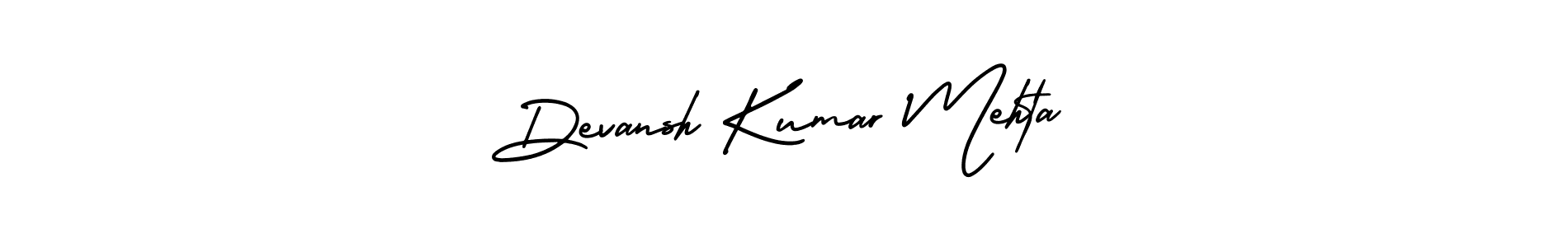 Make a short Devansh Kumar Mehta signature style. Manage your documents anywhere anytime using AmerikaSignatureDemo-Regular. Create and add eSignatures, submit forms, share and send files easily. Devansh Kumar Mehta signature style 3 images and pictures png