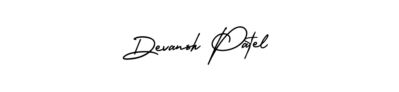 How to make Devansh Patel signature? AmerikaSignatureDemo-Regular is a professional autograph style. Create handwritten signature for Devansh Patel name. Devansh Patel signature style 3 images and pictures png