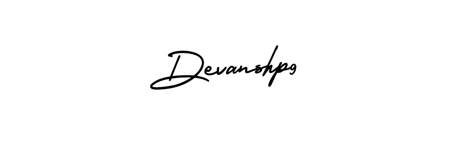 You should practise on your own different ways (AmerikaSignatureDemo-Regular) to write your name (Devanshp9) in signature. don't let someone else do it for you. Devanshp9 signature style 3 images and pictures png