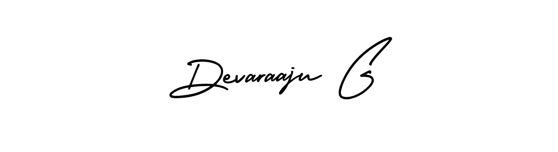 Use a signature maker to create a handwritten signature online. With this signature software, you can design (AmerikaSignatureDemo-Regular) your own signature for name Devaraaju G. Devaraaju G signature style 3 images and pictures png