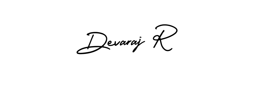 Similarly AmerikaSignatureDemo-Regular is the best handwritten signature design. Signature creator online .You can use it as an online autograph creator for name Devaraj R. Devaraj R signature style 3 images and pictures png