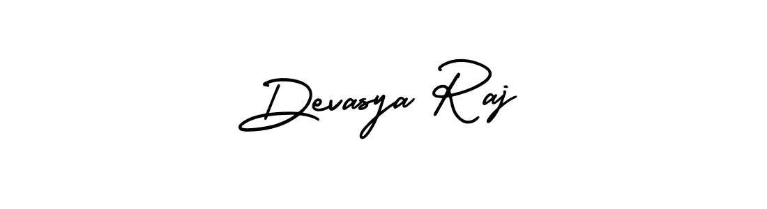 Make a beautiful signature design for name Devasya Raj. With this signature (AmerikaSignatureDemo-Regular) style, you can create a handwritten signature for free. Devasya Raj signature style 3 images and pictures png