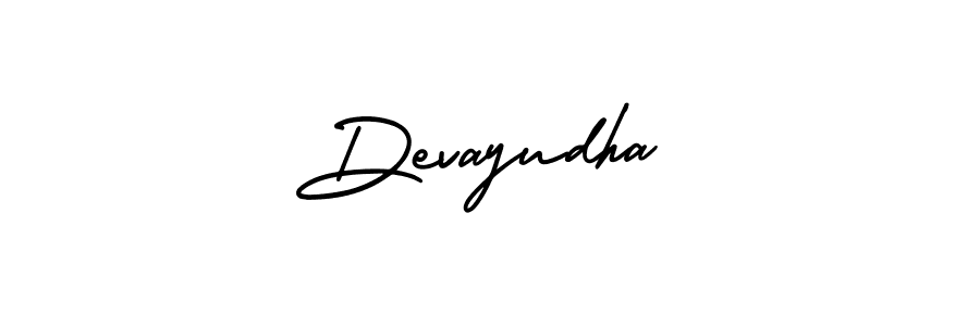 Also we have Devayudha name is the best signature style. Create professional handwritten signature collection using AmerikaSignatureDemo-Regular autograph style. Devayudha signature style 3 images and pictures png