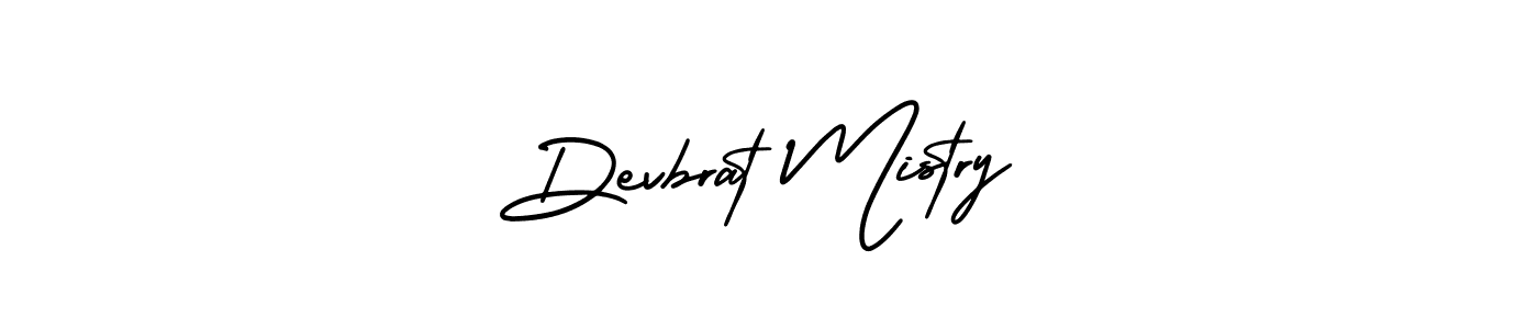 How to make Devbrat Mistry signature? AmerikaSignatureDemo-Regular is a professional autograph style. Create handwritten signature for Devbrat Mistry name. Devbrat Mistry signature style 3 images and pictures png