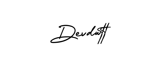 Create a beautiful signature design for name Devdwtt. With this signature (AmerikaSignatureDemo-Regular) fonts, you can make a handwritten signature for free. Devdwtt signature style 3 images and pictures png