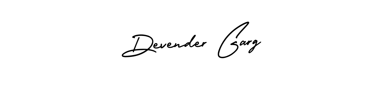 How to Draw Devender Garg signature style? AmerikaSignatureDemo-Regular is a latest design signature styles for name Devender Garg. Devender Garg signature style 3 images and pictures png