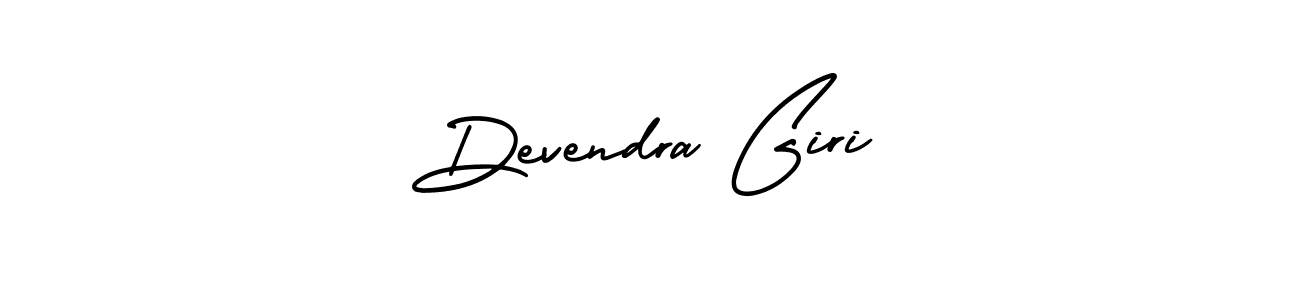Use a signature maker to create a handwritten signature online. With this signature software, you can design (AmerikaSignatureDemo-Regular) your own signature for name Devendra Giri. Devendra Giri signature style 3 images and pictures png
