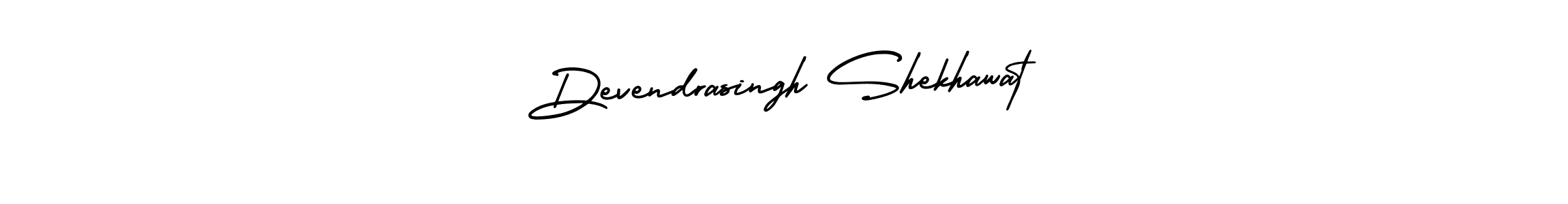Design your own signature with our free online signature maker. With this signature software, you can create a handwritten (AmerikaSignatureDemo-Regular) signature for name Devendrasingh Shekhawat. Devendrasingh Shekhawat signature style 3 images and pictures png