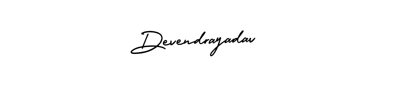 AmerikaSignatureDemo-Regular is a professional signature style that is perfect for those who want to add a touch of class to their signature. It is also a great choice for those who want to make their signature more unique. Get Devendrayadav name to fancy signature for free. Devendrayadav signature style 3 images and pictures png