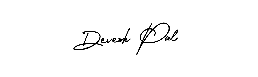 It looks lik you need a new signature style for name Devesh Pal. Design unique handwritten (AmerikaSignatureDemo-Regular) signature with our free signature maker in just a few clicks. Devesh Pal signature style 3 images and pictures png