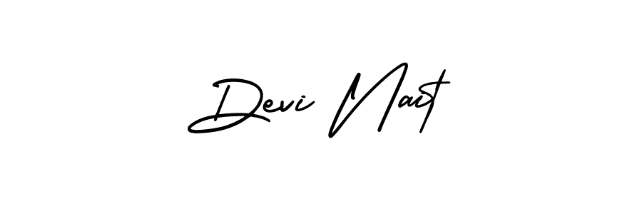 You can use this online signature creator to create a handwritten signature for the name Devi Nait. This is the best online autograph maker. Devi Nait signature style 3 images and pictures png