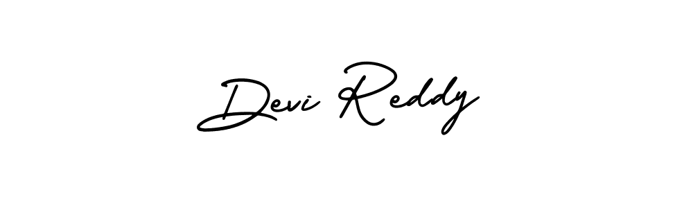 Make a beautiful signature design for name Devi Reddy. With this signature (AmerikaSignatureDemo-Regular) style, you can create a handwritten signature for free. Devi Reddy signature style 3 images and pictures png