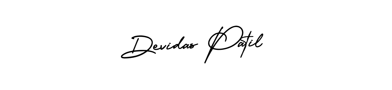 Devidas Patil stylish signature style. Best Handwritten Sign (AmerikaSignatureDemo-Regular) for my name. Handwritten Signature Collection Ideas for my name Devidas Patil. Devidas Patil signature style 3 images and pictures png