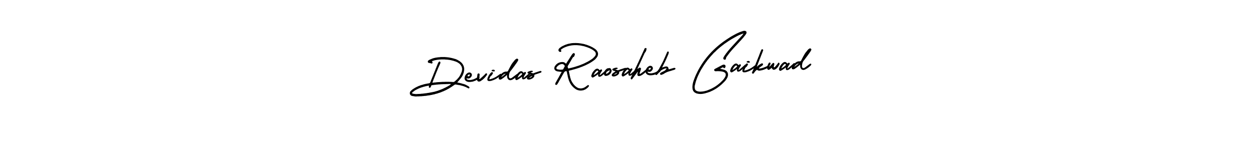 Create a beautiful signature design for name Devidas Raosaheb Gaikwad. With this signature (AmerikaSignatureDemo-Regular) fonts, you can make a handwritten signature for free. Devidas Raosaheb Gaikwad signature style 3 images and pictures png