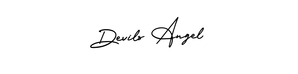 Make a short Devils Angel signature style. Manage your documents anywhere anytime using AmerikaSignatureDemo-Regular. Create and add eSignatures, submit forms, share and send files easily. Devils Angel signature style 3 images and pictures png