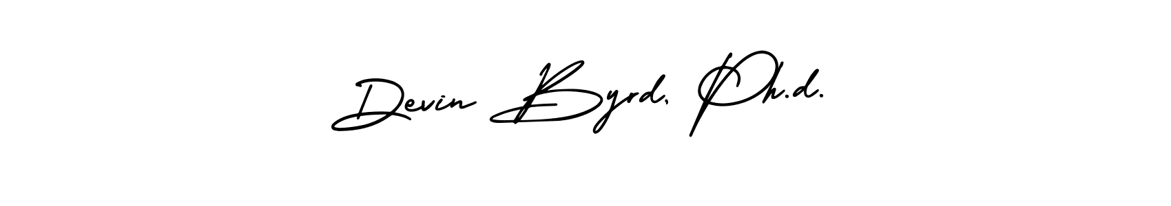 Also You can easily find your signature by using the search form. We will create Devin Byrd, Ph.d. name handwritten signature images for you free of cost using AmerikaSignatureDemo-Regular sign style. Devin Byrd, Ph.d. signature style 3 images and pictures png