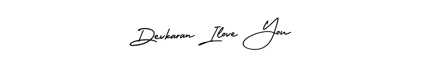 You can use this online signature creator to create a handwritten signature for the name Devkaran Ilove You. This is the best online autograph maker. Devkaran Ilove You signature style 3 images and pictures png