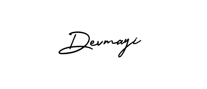 Also we have Devmayi name is the best signature style. Create professional handwritten signature collection using AmerikaSignatureDemo-Regular autograph style. Devmayi signature style 3 images and pictures png