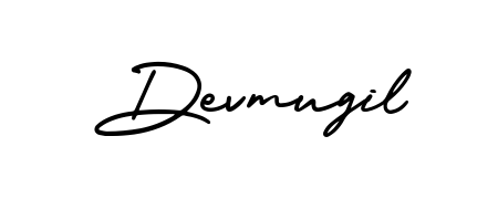 The best way (AmerikaSignatureDemo-Regular) to make a short signature is to pick only two or three words in your name. For converting this name Devmugil. Devmugil signature style 3 images and pictures png