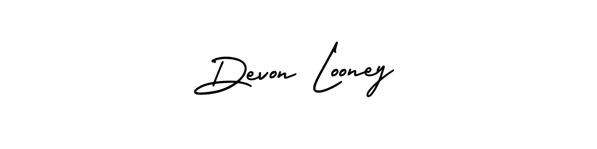 Here are the top 10 professional signature styles for the name Devon Looney. These are the best autograph styles you can use for your name. Devon Looney signature style 3 images and pictures png
