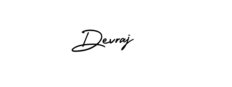 Make a beautiful signature design for name Devraj  . With this signature (AmerikaSignatureDemo-Regular) style, you can create a handwritten signature for free. Devraj   signature style 3 images and pictures png