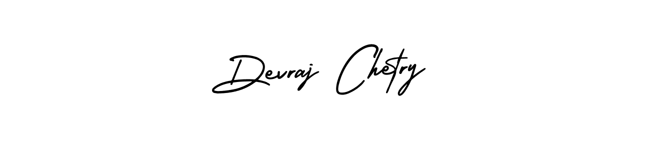 Devraj Chetry stylish signature style. Best Handwritten Sign (AmerikaSignatureDemo-Regular) for my name. Handwritten Signature Collection Ideas for my name Devraj Chetry. Devraj Chetry signature style 3 images and pictures png