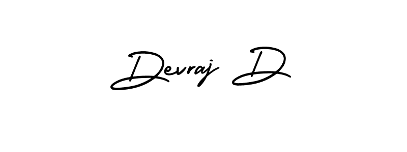 It looks lik you need a new signature style for name Devraj D. Design unique handwritten (AmerikaSignatureDemo-Regular) signature with our free signature maker in just a few clicks. Devraj D signature style 3 images and pictures png