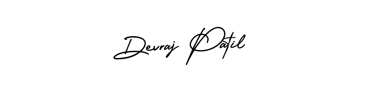 How to make Devraj Patil name signature. Use AmerikaSignatureDemo-Regular style for creating short signs online. This is the latest handwritten sign. Devraj Patil signature style 3 images and pictures png