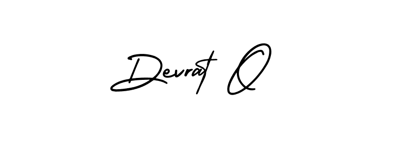 if you are searching for the best signature style for your name Devrat O. so please give up your signature search. here we have designed multiple signature styles  using AmerikaSignatureDemo-Regular. Devrat O signature style 3 images and pictures png