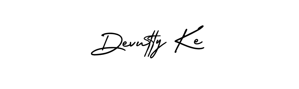 AmerikaSignatureDemo-Regular is a professional signature style that is perfect for those who want to add a touch of class to their signature. It is also a great choice for those who want to make their signature more unique. Get Devutty Ke name to fancy signature for free. Devutty Ke signature style 3 images and pictures png