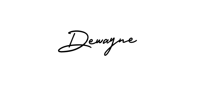 Best and Professional Signature Style for Dewayne. AmerikaSignatureDemo-Regular Best Signature Style Collection. Dewayne signature style 3 images and pictures png