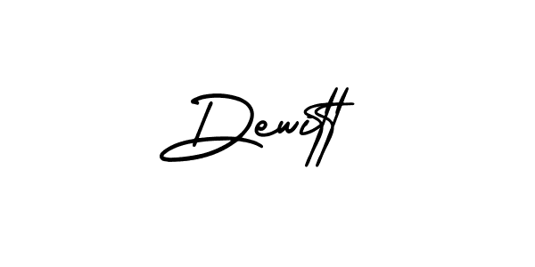 Best and Professional Signature Style for Dewitt. AmerikaSignatureDemo-Regular Best Signature Style Collection. Dewitt signature style 3 images and pictures png