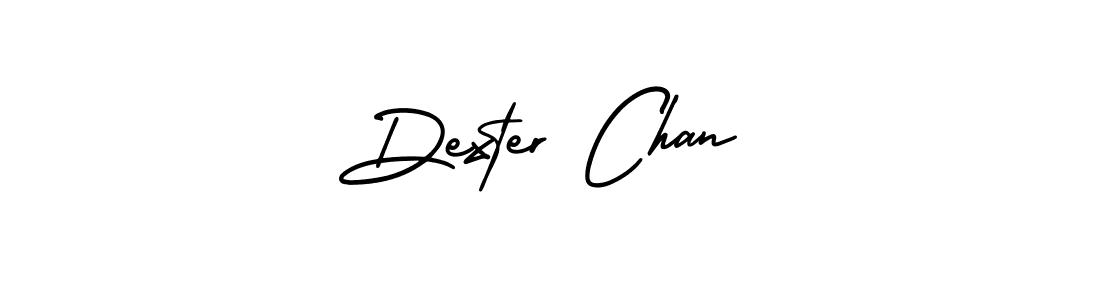 Make a beautiful signature design for name Dexter Chan. With this signature (AmerikaSignatureDemo-Regular) style, you can create a handwritten signature for free. Dexter Chan signature style 3 images and pictures png