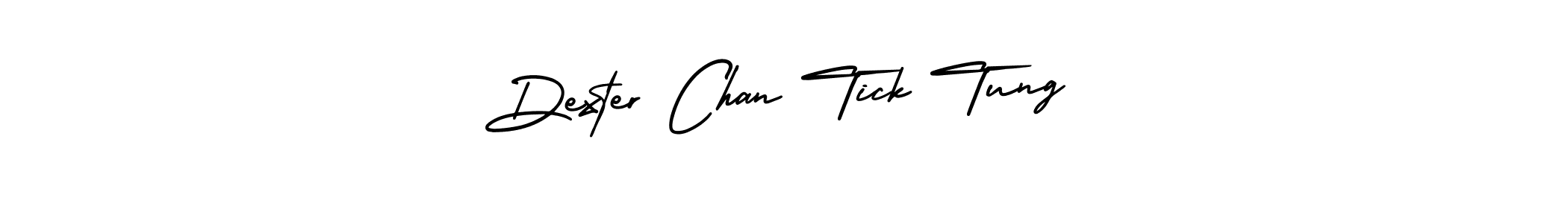 How to make Dexter Chan Tick Tung signature? AmerikaSignatureDemo-Regular is a professional autograph style. Create handwritten signature for Dexter Chan Tick Tung name. Dexter Chan Tick Tung signature style 3 images and pictures png