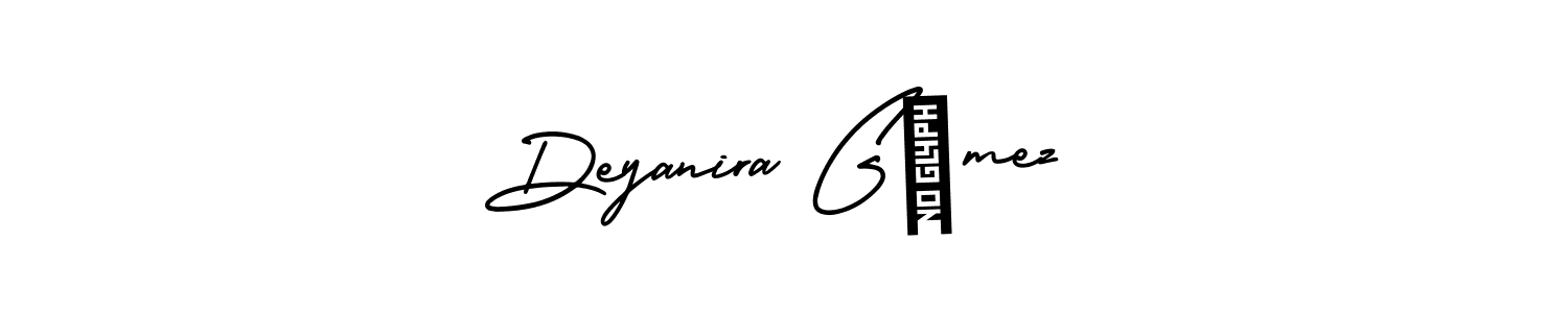 Similarly AmerikaSignatureDemo-Regular is the best handwritten signature design. Signature creator online .You can use it as an online autograph creator for name Deyanira Gámez. Deyanira Gámez signature style 3 images and pictures png