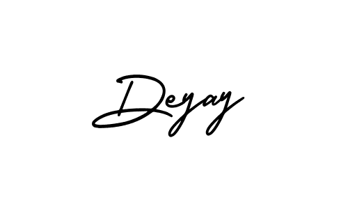 Deyay stylish signature style. Best Handwritten Sign (AmerikaSignatureDemo-Regular) for my name. Handwritten Signature Collection Ideas for my name Deyay. Deyay signature style 3 images and pictures png