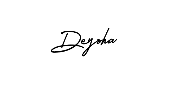Create a beautiful signature design for name Deysha. With this signature (AmerikaSignatureDemo-Regular) fonts, you can make a handwritten signature for free. Deysha signature style 3 images and pictures png