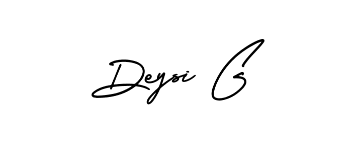 Make a beautiful signature design for name Deysi G. Use this online signature maker to create a handwritten signature for free. Deysi G signature style 3 images and pictures png
