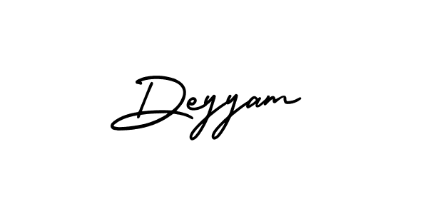 AmerikaSignatureDemo-Regular is a professional signature style that is perfect for those who want to add a touch of class to their signature. It is also a great choice for those who want to make their signature more unique. Get Deyyam name to fancy signature for free. Deyyam signature style 3 images and pictures png