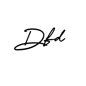 How to make Dfd name signature. Use AmerikaSignatureDemo-Regular style for creating short signs online. This is the latest handwritten sign. Dfd signature style 3 images and pictures png