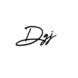 Make a beautiful signature design for name Dgj. With this signature (AmerikaSignatureDemo-Regular) style, you can create a handwritten signature for free. Dgj signature style 3 images and pictures png