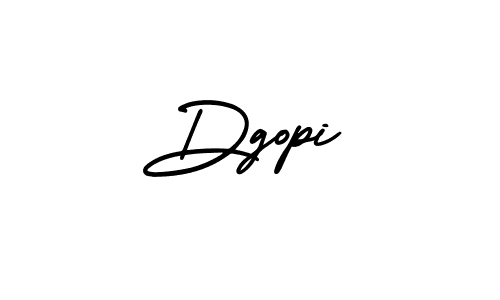 Use a signature maker to create a handwritten signature online. With this signature software, you can design (AmerikaSignatureDemo-Regular) your own signature for name Dgopi. Dgopi signature style 3 images and pictures png