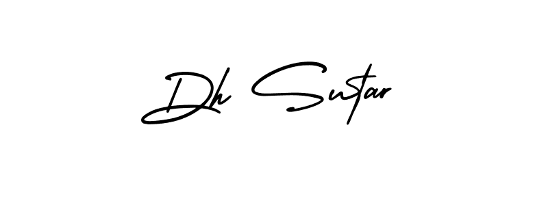 Also we have Dh Sutar name is the best signature style. Create professional handwritten signature collection using AmerikaSignatureDemo-Regular autograph style. Dh Sutar signature style 3 images and pictures png
