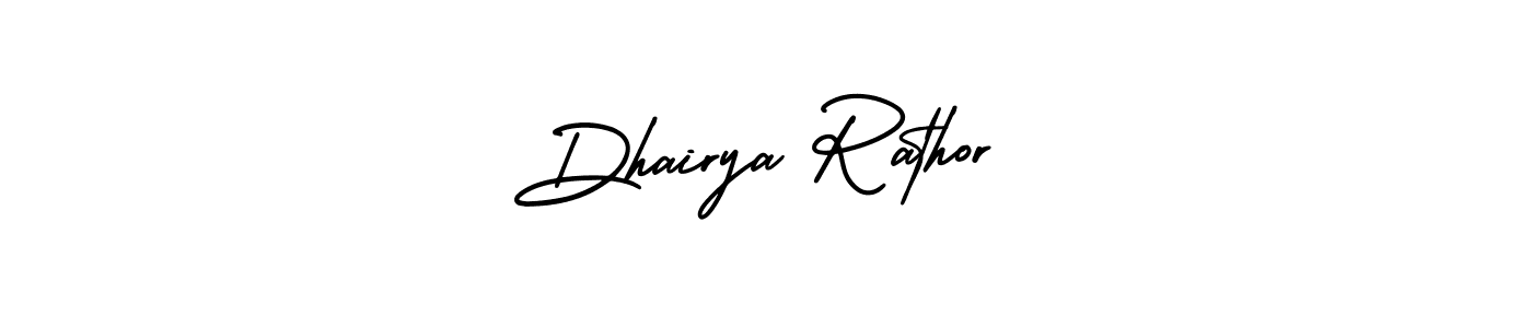 if you are searching for the best signature style for your name Dhairya Rathor. so please give up your signature search. here we have designed multiple signature styles  using AmerikaSignatureDemo-Regular. Dhairya Rathor signature style 3 images and pictures png