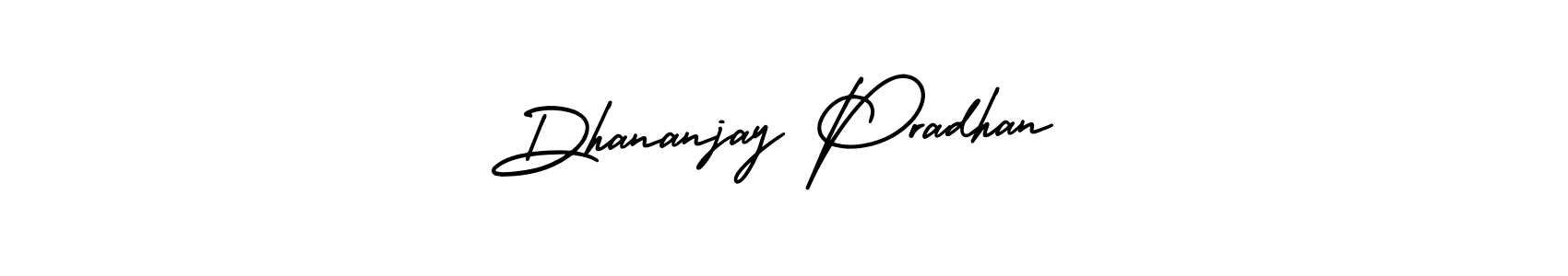 Make a beautiful signature design for name Dhananjay Pradhan. Use this online signature maker to create a handwritten signature for free. Dhananjay Pradhan signature style 3 images and pictures png