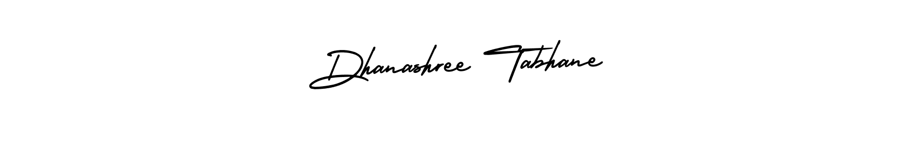 Also we have Dhanashree Tabhane name is the best signature style. Create professional handwritten signature collection using AmerikaSignatureDemo-Regular autograph style. Dhanashree Tabhane signature style 3 images and pictures png