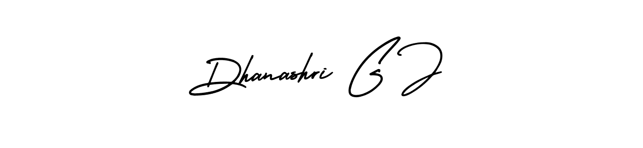 Best and Professional Signature Style for Dhanashri G J. AmerikaSignatureDemo-Regular Best Signature Style Collection. Dhanashri G J signature style 3 images and pictures png