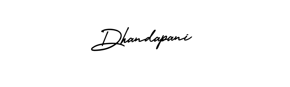 Create a beautiful signature design for name Dhandapani. With this signature (AmerikaSignatureDemo-Regular) fonts, you can make a handwritten signature for free. Dhandapani signature style 3 images and pictures png