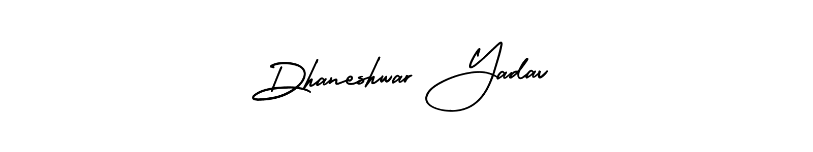 Design your own signature with our free online signature maker. With this signature software, you can create a handwritten (AmerikaSignatureDemo-Regular) signature for name Dhaneshwar Yadav. Dhaneshwar Yadav signature style 3 images and pictures png